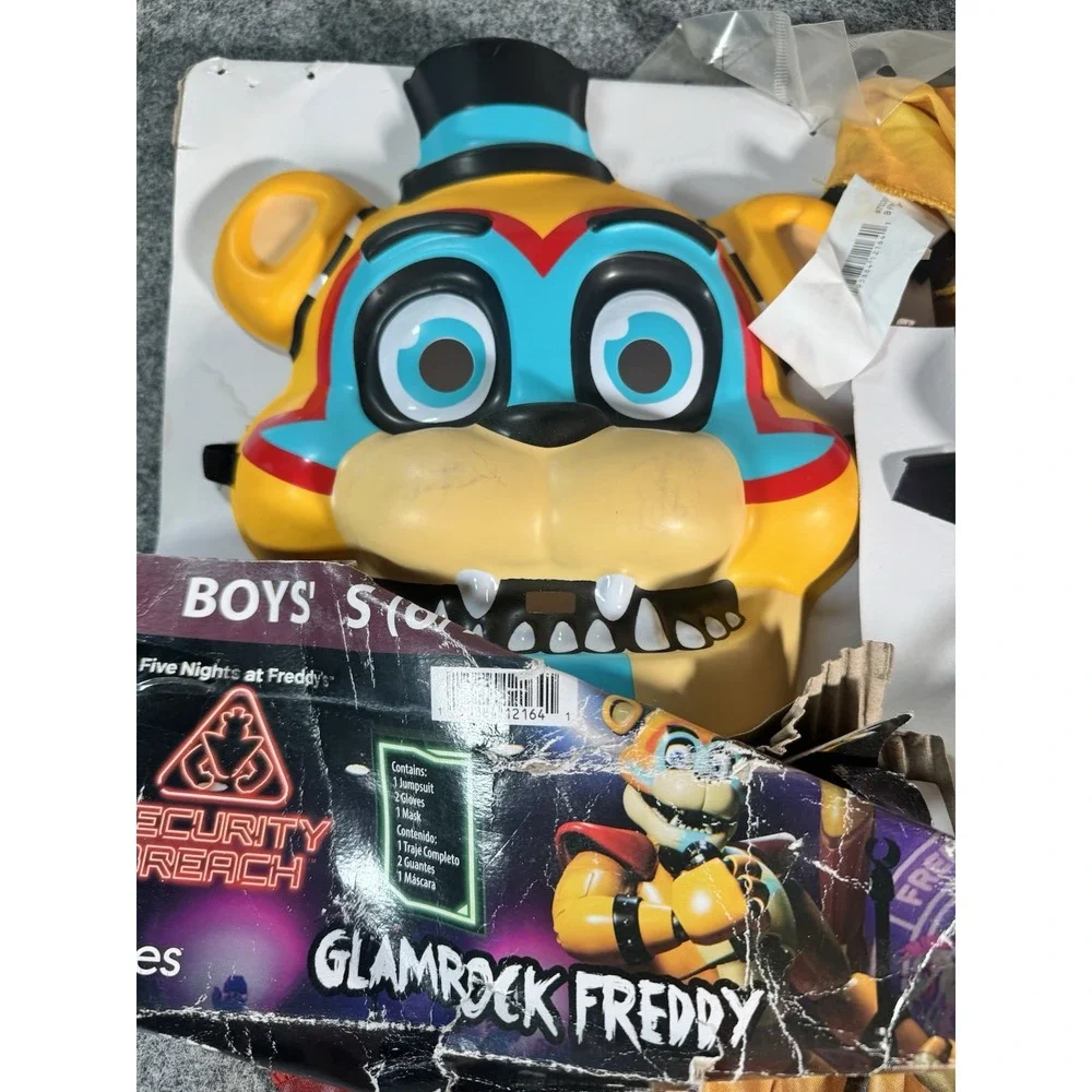 Rubies Boys Five Nights at Freddy's Glamrock Freddy Costume Multicolor S (6/7)